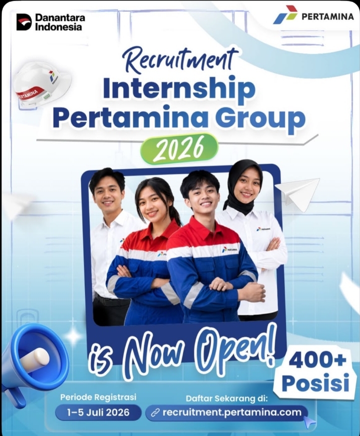 Open Recruitment Internship-Pertamina Group 2026